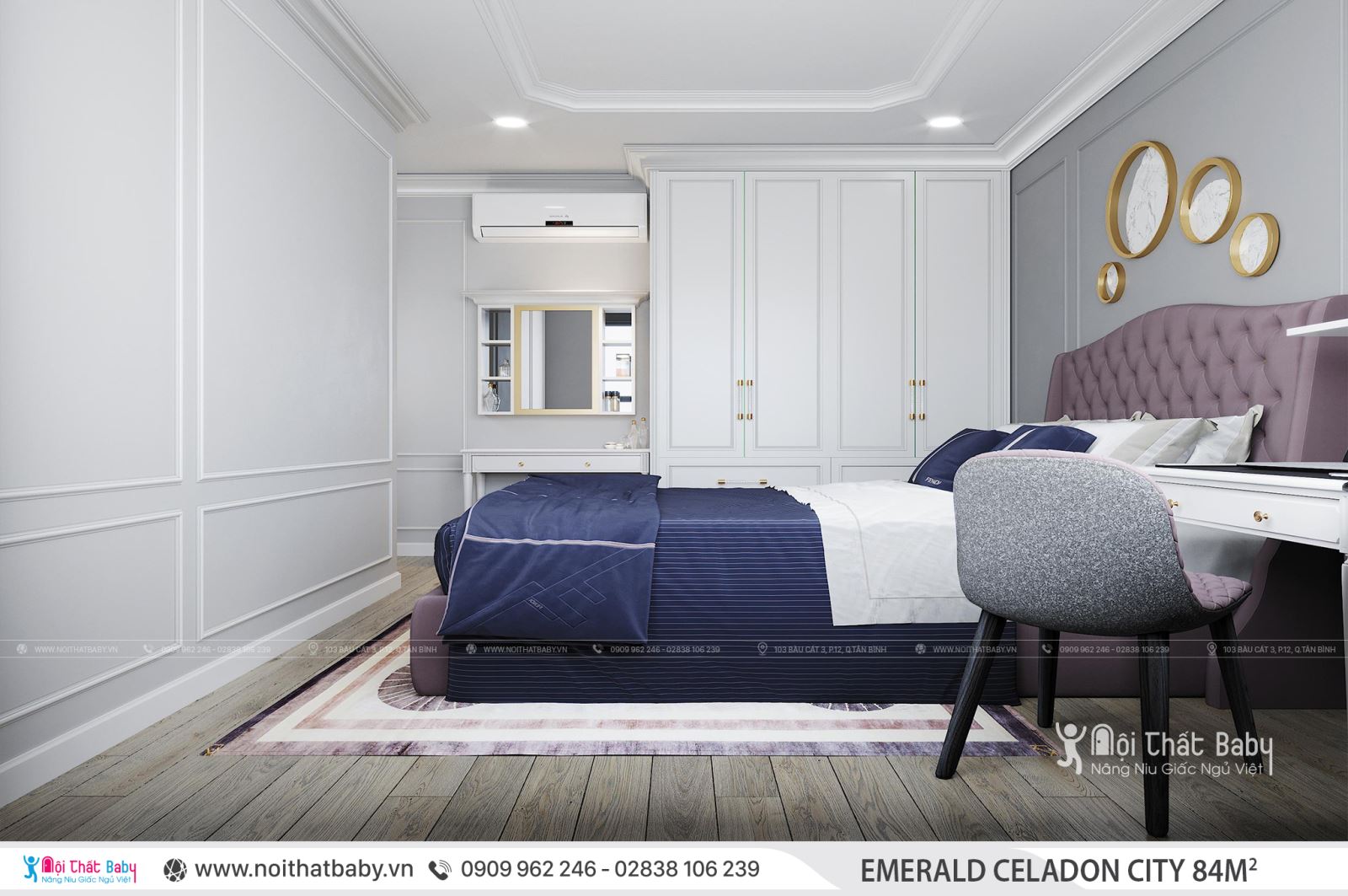 Tổng hợp các mẫu thiết kế nội thất Chung cư Emerald Celadon City